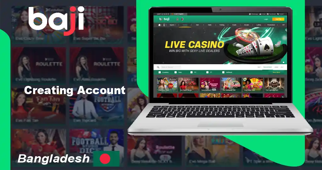 baji live login